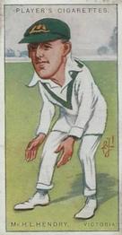 1926 Player's Cricketers (Caricatures by RIP) #18 Hunter Hendry Front