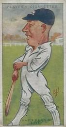 1926 Player's Cricketers (Caricatures by RIP) #33 Percy Perrin Front