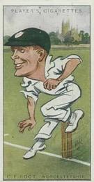 1926 Player's Cricketers (Caricatures by RIP) #38 Fred Root Front