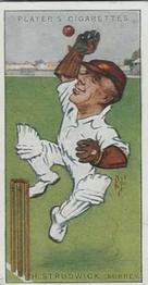 1926 Player's Cricketers (Caricatures by RIP) #42 Herbert Strudwick Front