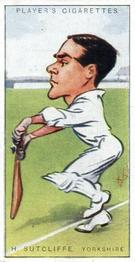 1926 Player's Cricketers (Caricatures by RIP) #43 Herbert Sutcliffe Front