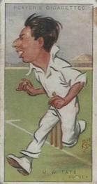 1926 Player's Cricketers (Caricatures by RIP) #44 Maurice Tate Front
