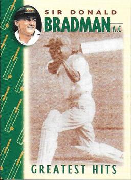 1997 Weet-Bix Sir Donald Bradman Greatest Hits #6 Sir Donald Bradman Front