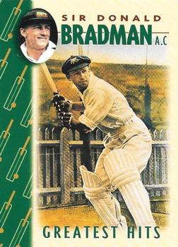 1997 Weet-Bix Sir Donald Bradman Greatest Hits #11 Sir Donald Bradman Front