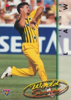 1995-96 Futera Cricket #6 Stuart Law Front