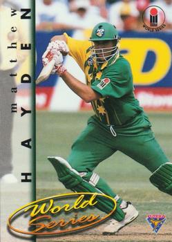 1995-96 Futera Cricket #12 Matthew Hayden Front