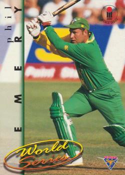 1995-96 Futera Cricket #19 Phil Emery Front