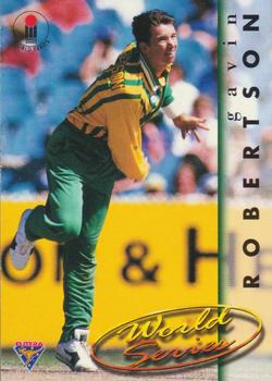 1995-96 Futera Cricket #20 Gavin Robertson Front