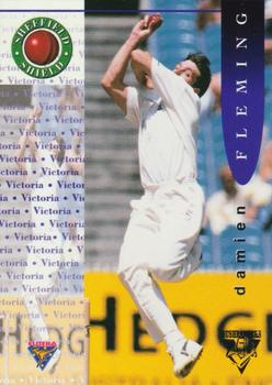 1995-96 Futera Cricket #24 Damien Fleming Front