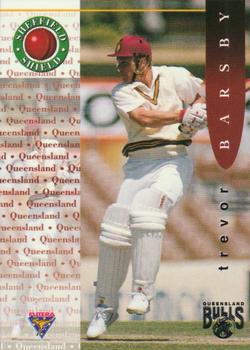 1995-96 Futera Cricket #43 Trevor Barsby Front