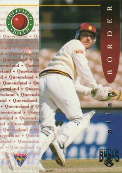 1995-96 Futera Cricket #44 Allan Border Front