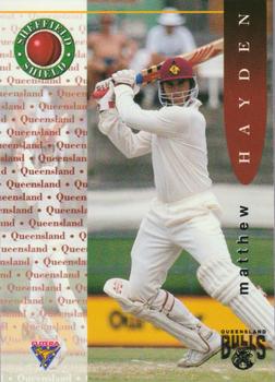 1995-96 Futera Cricket #45 Matthew Hayden Front