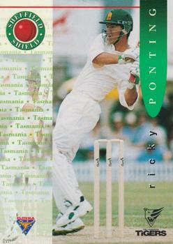 1995-96 Futera Cricket #49 Ricky Ponting Front