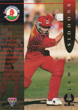 1995-96 Futera Cricket #65 Jamie Siddons Front