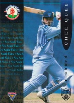 1995-96 Futera Cricket #75 Richard Chee Quee Front