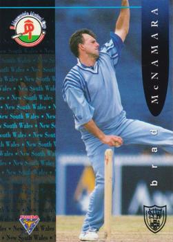 1995-96 Futera Cricket #76 Brad McNamara Front