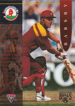 1995-96 Futera Cricket #79 Trevor Barsby Front