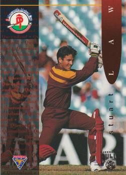 1995-96 Futera Cricket #80 Stuart Law Front
