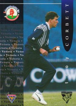 1995-96 Futera Cricket #86 Troy Corbett Front
