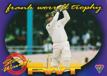 1995-96 Futera Cricket #108 Steve Waugh Front