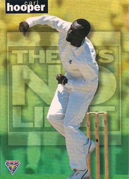 1995-96 Futera Cricket - There's No Limit #TNL5 Carl Hooper Front