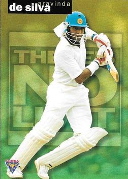 1995-96 Futera Cricket - There's No Limit #TNL8 Aravinda de Silva Front