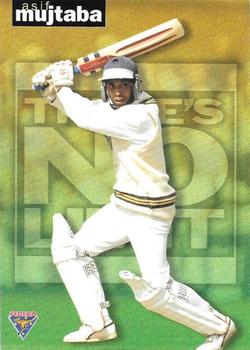 1995-96 Futera Cricket - There's No Limit #TNL11 Asif Mujtaba Front