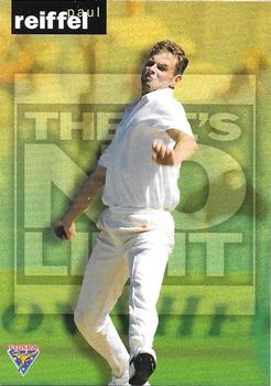 1995-96 Futera Cricket - There's No Limit #TNL26 Paul Reiffel Front