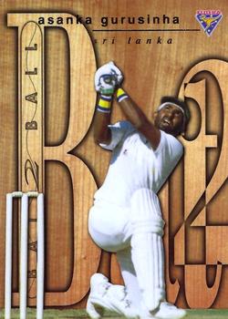 1995-96 Futera Cricket - Bat 2 Ball #B2B5 Asanka Gurusinha / Courtney Walsh Front