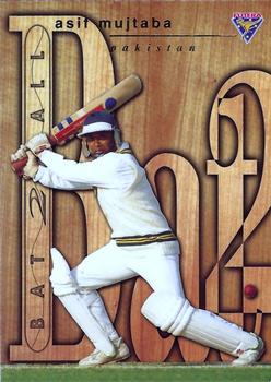 1995-96 Futera Cricket - Bat 2 Ball #B2B8 Asif Mujtaba / Carl Hooper Front