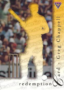 1995-96 Futera Cricket - Signature Series #GC1 Greg Chappell Front