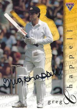 1995-96 Futera Cricket - Signature Series #GC2 Greg Chappell Front