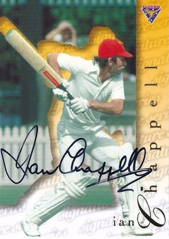 1995-96 Futera Cricket - Signature Series #IC2 Ian Chappell Front
