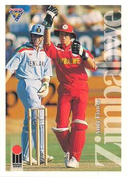 1994-95 Futera Cricket #4 Andy Flower Front