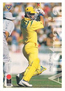 1994-95 Futera Cricket #7 Mark Waugh Front