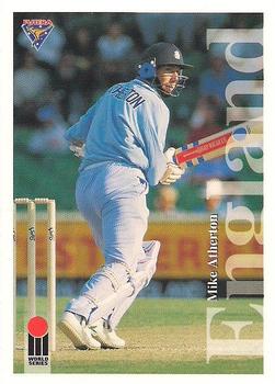 1994-95 Futera Cricket #9 Mike Atherton Front