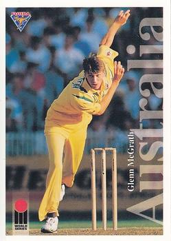 1994-95 Futera Cricket #22 Glenn McGrath Front