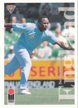 1994-95 Futera Cricket #24 Devon Malcolm Front