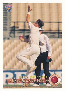 1994-95 Futera Cricket #41 Gavin Robertson Front
