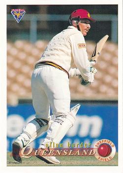 1994-95 Futera Cricket #43 Allan Border Front