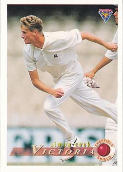 1994-95 Futera Cricket #50 Simon Cook Front