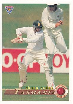 1994-95 Futera Cricket #53 Shaun Young Front