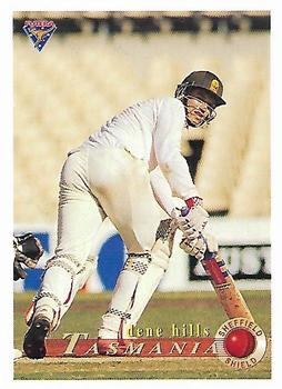 1994-95 Futera Cricket #55 Dene Hills Front