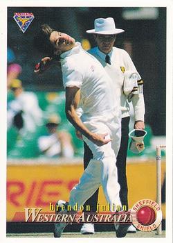 1994-95 Futera Cricket #57 Brendon Julian Front
