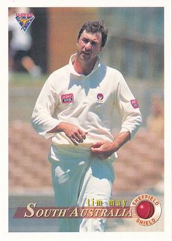 1994-95 Futera Cricket #63 Tim May Front