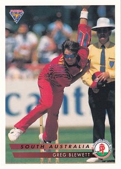 1994-95 Futera Cricket #68 Greg Blewett Front