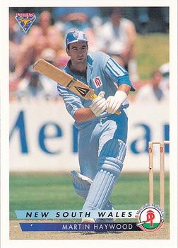 1994-95 Futera Cricket #74 Martin Haywood Front