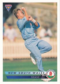 1994-95 Futera Cricket #77 Shane Lee Front