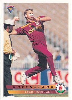1994-95 Futera Cricket #90 Craig McDermott Front
