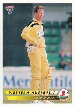 1994-95 Futera Cricket #96 Tom Moody Front